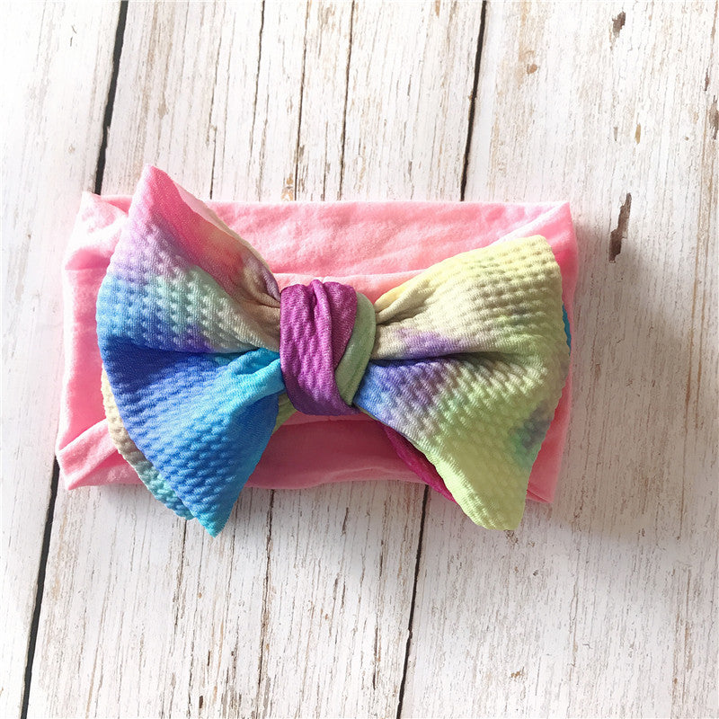 Wholesale Nylon Printed Baby Headband