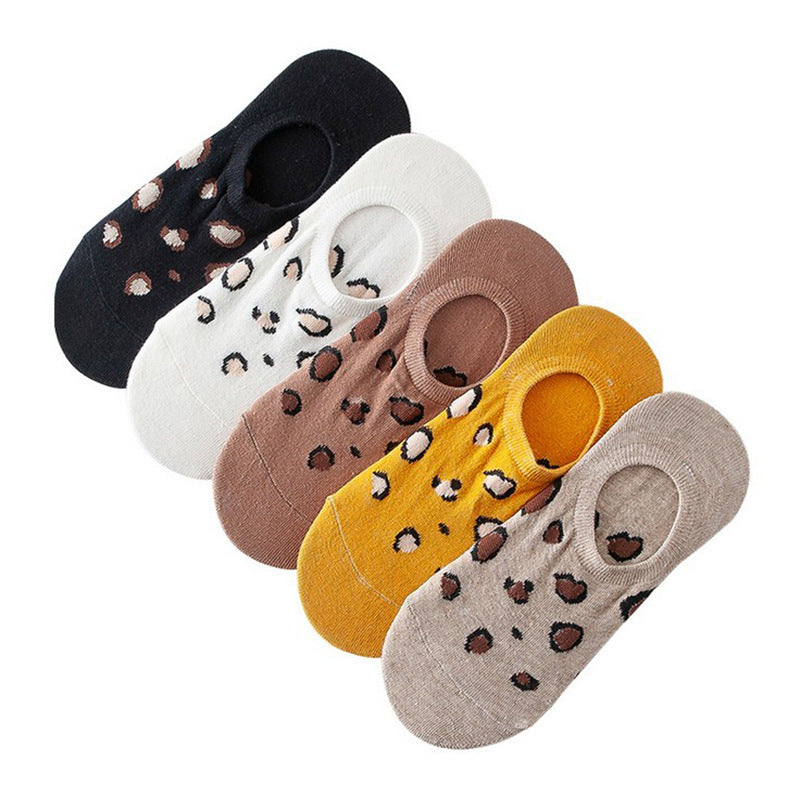 Wholesale Cotton Socks Silicone Non-slip Invisible Boat Sock