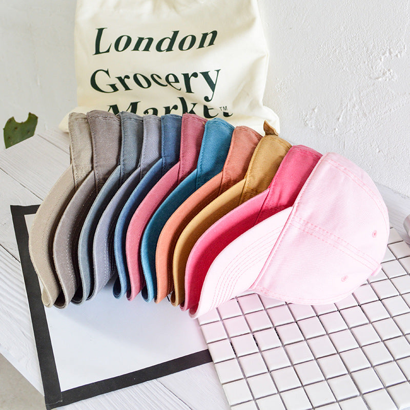 Wholesale Washed Distressed Denim Baseball Cap