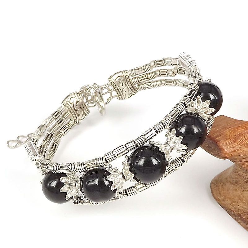 Wholesale Vintage Fashion Silver Bead Bracelet
