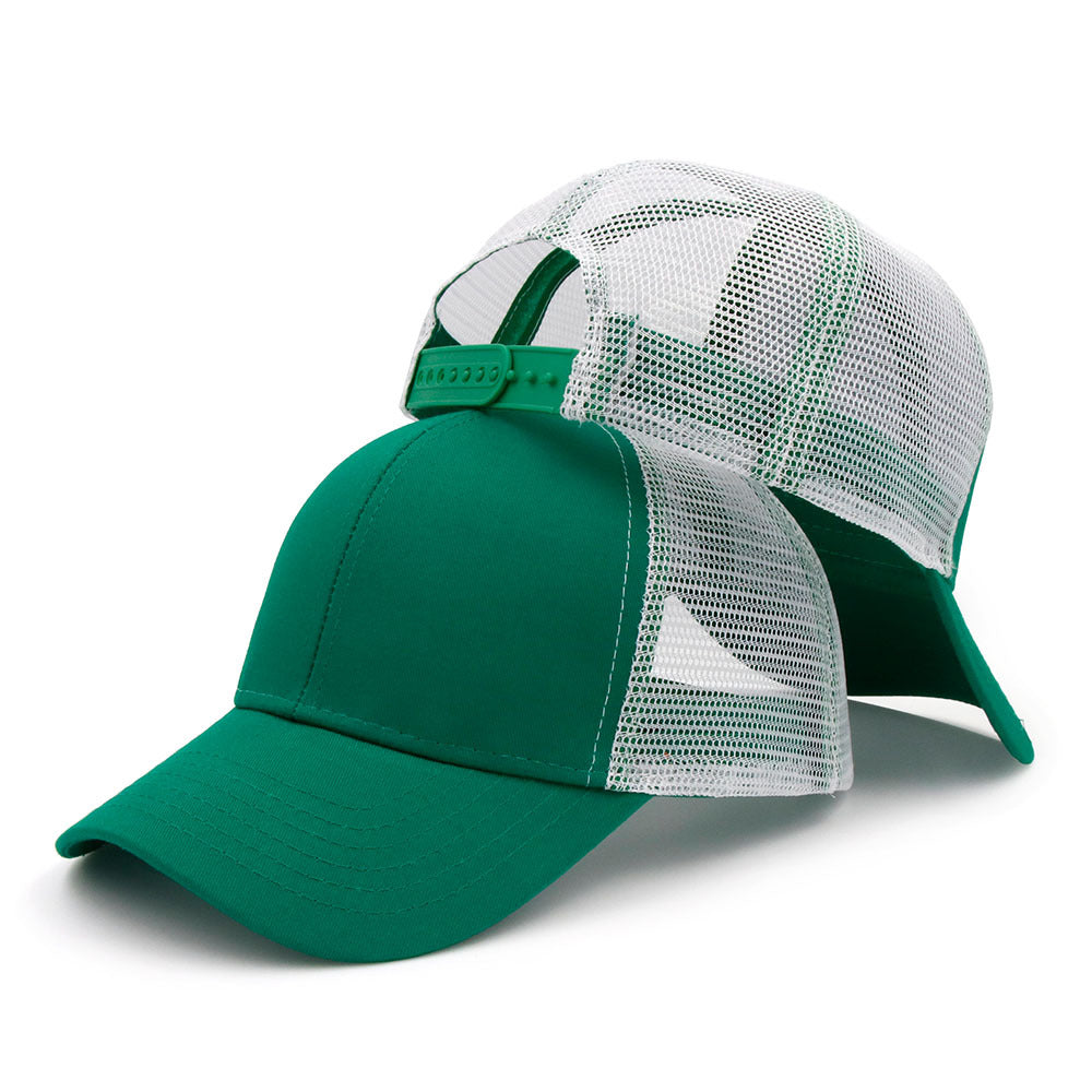 Wholesale Cotton Baseball Cap Breathable Mesh Cap Breathable 6-Panel Cap
