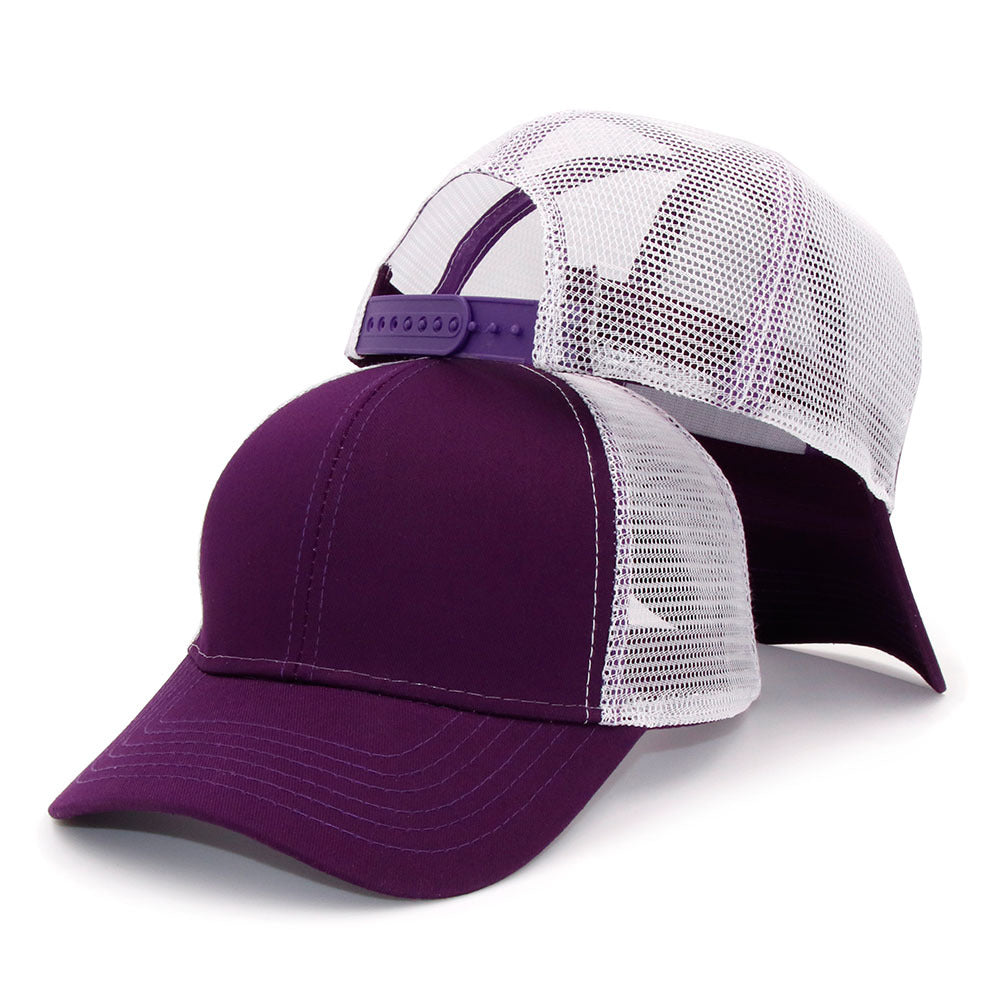 Wholesale Cotton Baseball Cap Breathable Mesh Cap Breathable 6-Panel Cap
