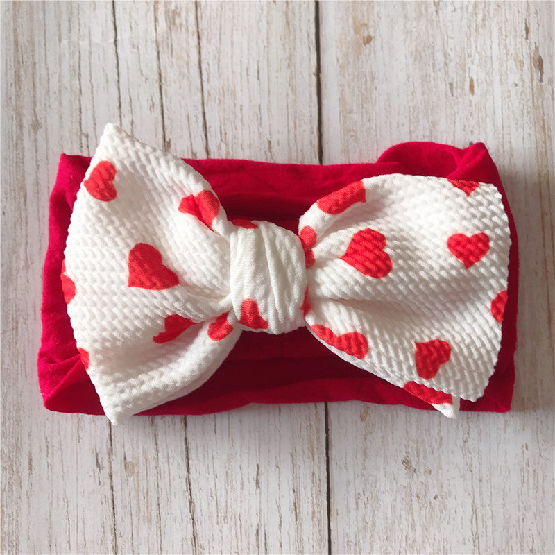 Wholesale Nylon Printed Baby Headband