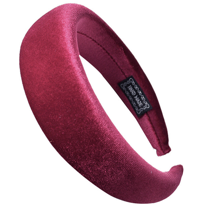 Wholesale Velvet Sponge Headband