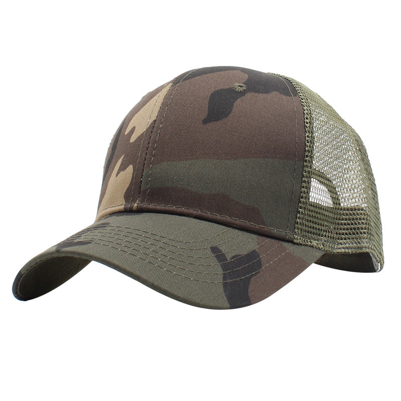 Gorra de béisbol de camuflaje de algodón al por mayor