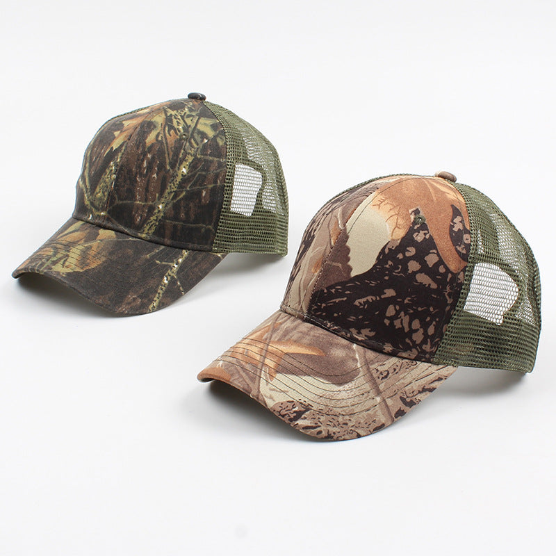 Gorra de béisbol de camuflaje de algodón al por mayor