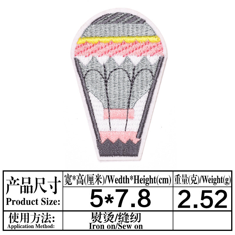 Wholesale Felt Cartoon Embroidered Patches Cute Iron On Sew On DIY Clothing Repair Badges Stylish Gift Set For Resale