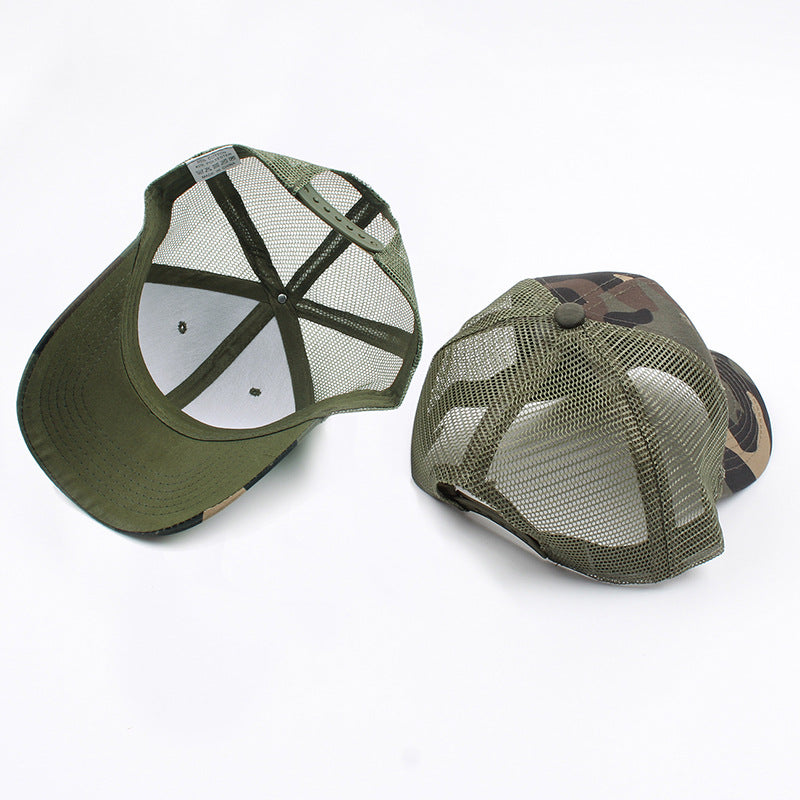 Gorra de béisbol de camuflaje de algodón al por mayor