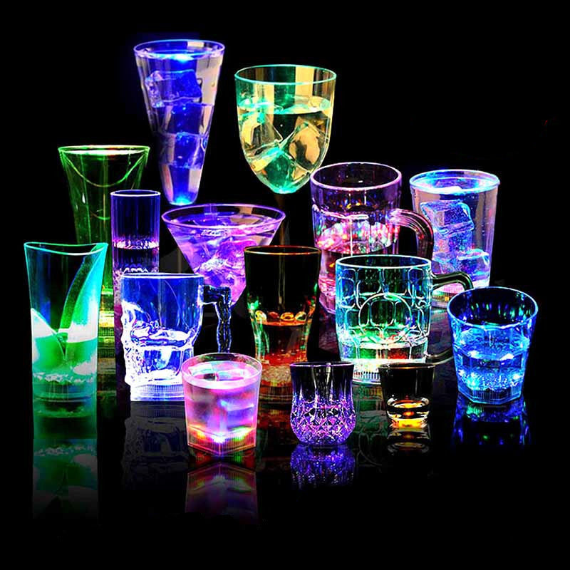 Wholesale LED Flashing Water in PS Beer Cups