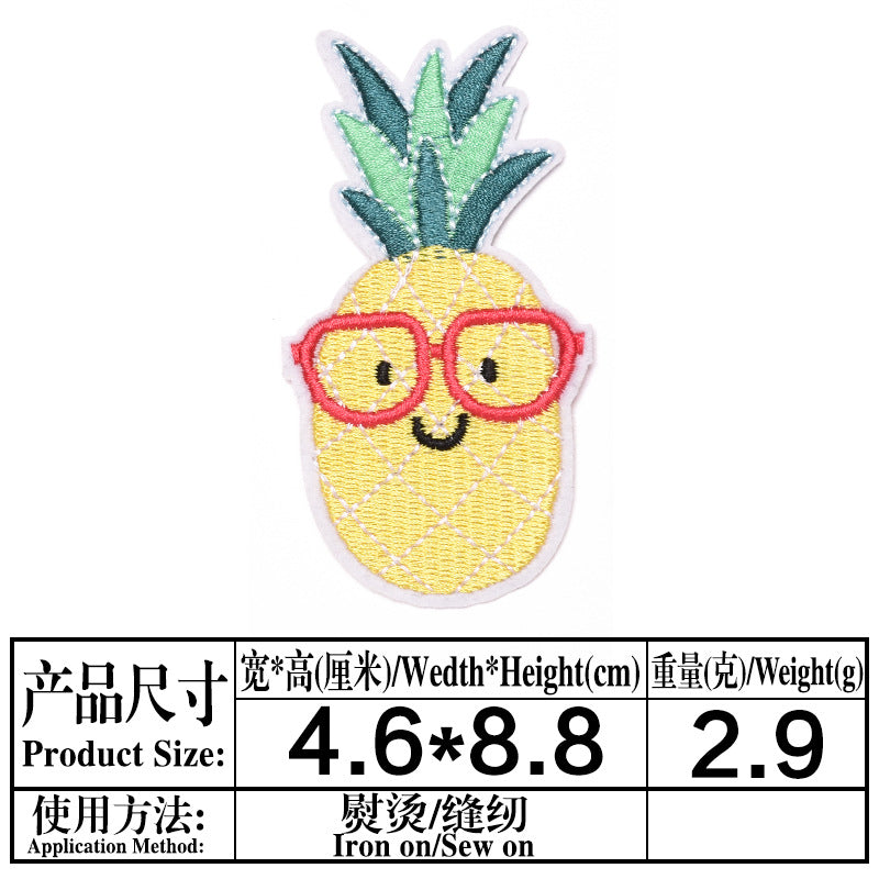Wholesale Felt Cartoon Embroidered Patches Cute Iron On Sew On DIY Clothing Repair Badges Stylish Gift Set For Resale
