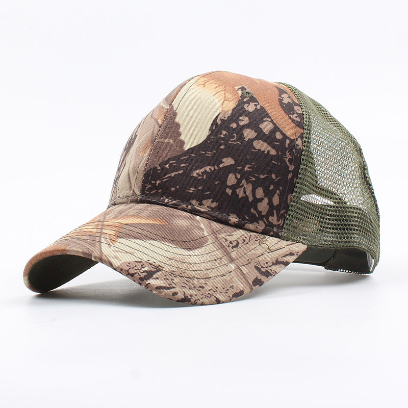 Gorra de béisbol de camuflaje de algodón al por mayor