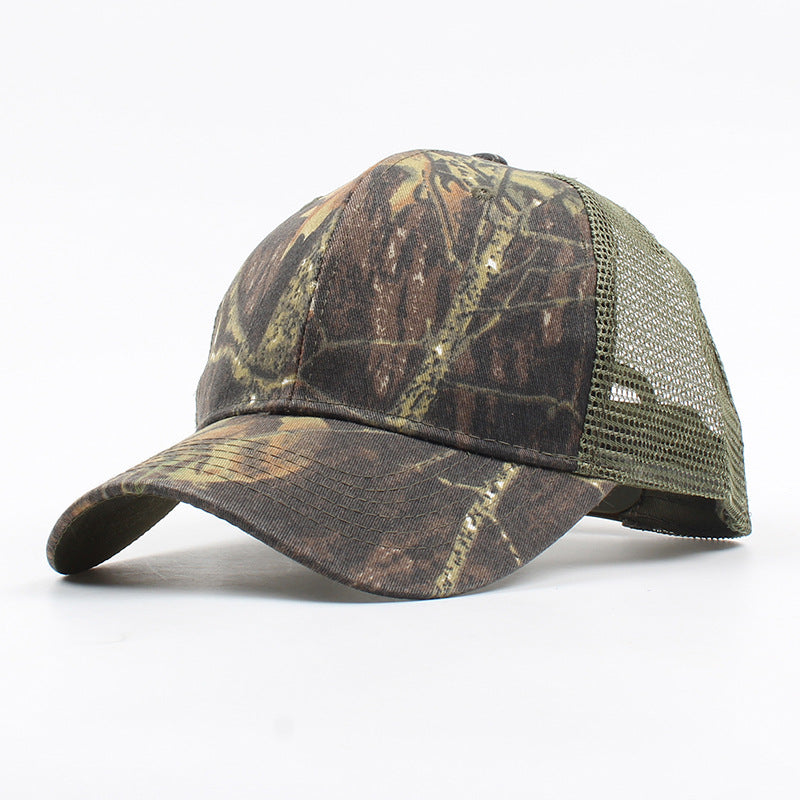 Gorra de béisbol de camuflaje de algodón al por mayor