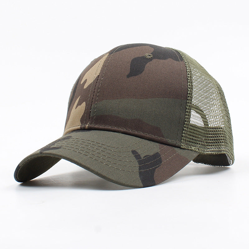 Gorra de béisbol de camuflaje de algodón al por mayor