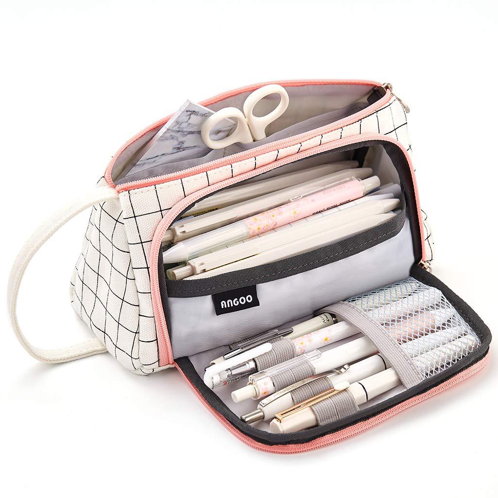 Wholesale Pen Bags, Large Capacity Canvas Stationery Boxes