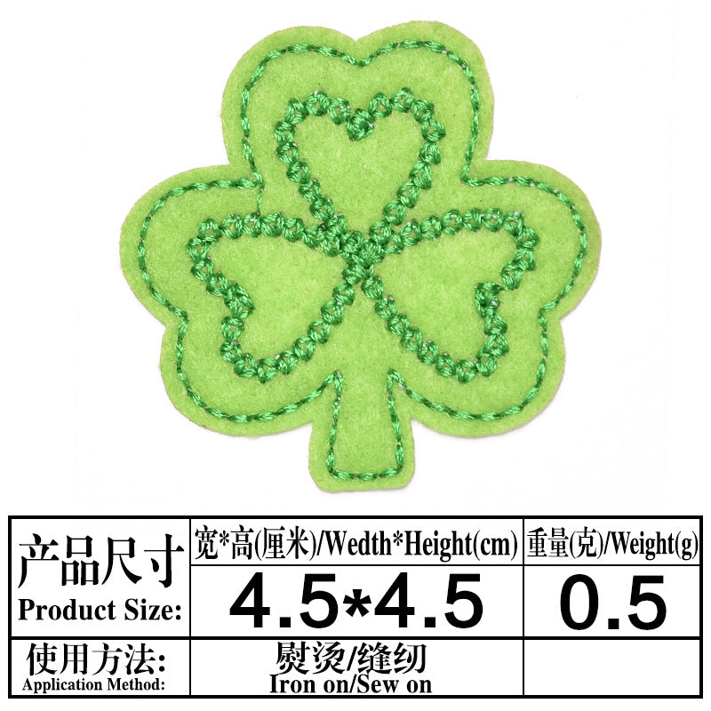 Wholesale Fabric Cartoon Patches For Kids Clothes 9 Designs Apparel Decorative DIY Craft Supply