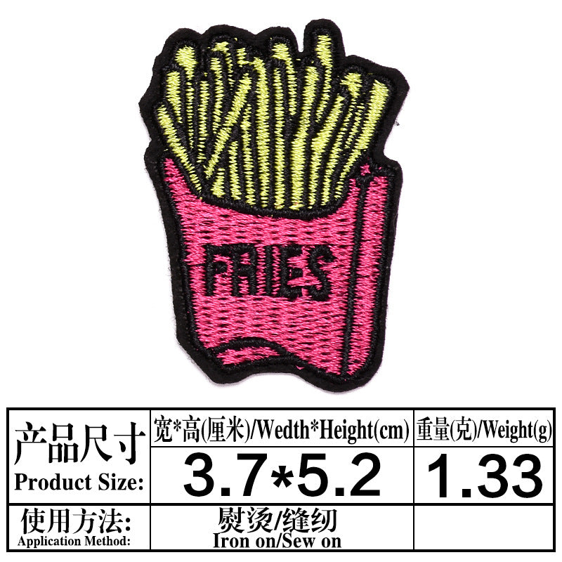 Wholesale Stylish Embroidered Cloth Patches Set 13 Designs For Clothing Bags Shoes Hats DIY Craft Supply