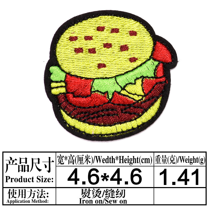 Wholesale Stylish Embroidered Cloth Patches Set 13 Designs For Clothing Bags Shoes Hats DIY Craft Supply