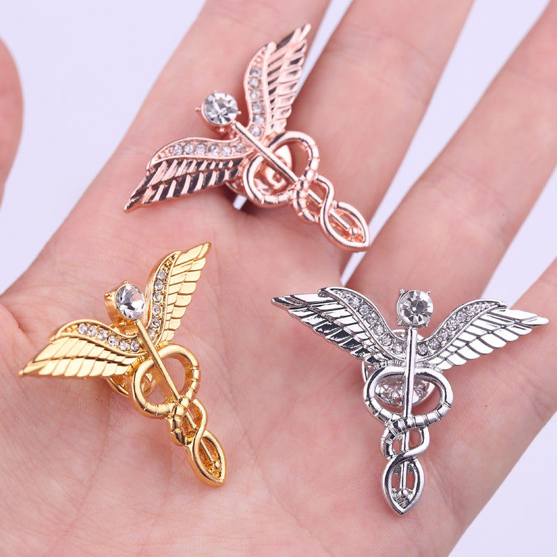 Wholesale of New Creative Cartoon Brooch Medical Series Alloy Brooch