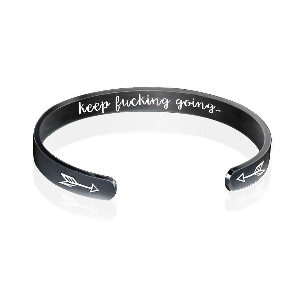 Brazalete multicolor de apertura de forma de acero inoxidable al por mayor