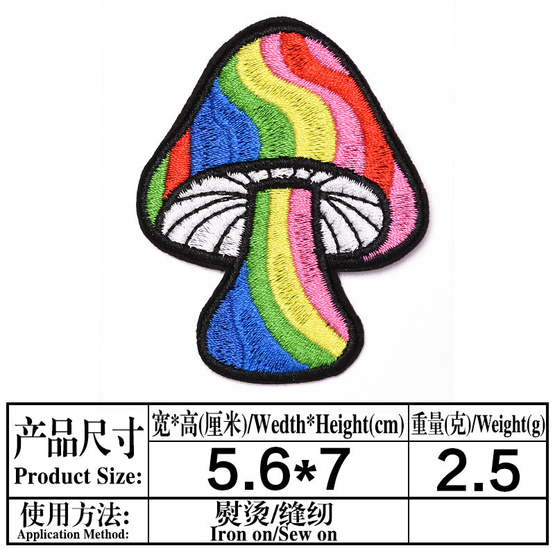 Wholesale Fabric Cartoon Patches For Kids Clothes 9 Designs Apparel Decorative DIY Craft Supply