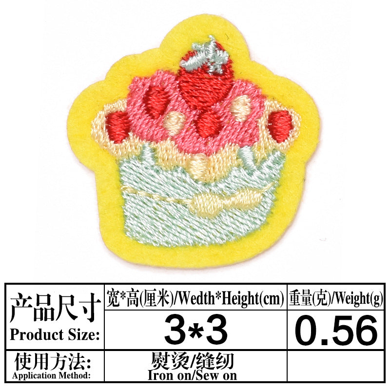 Wholesale Stylish Embroidered Cloth Patches Set 13 Designs For Clothing Bags Shoes Hats DIY Craft Supply