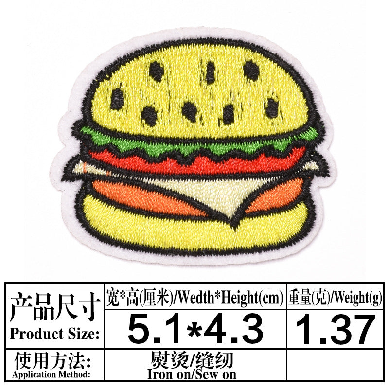 Wholesale Stylish Embroidered Cloth Patches Set 13 Designs For Clothing Bags Shoes Hats DIY Craft Supply
