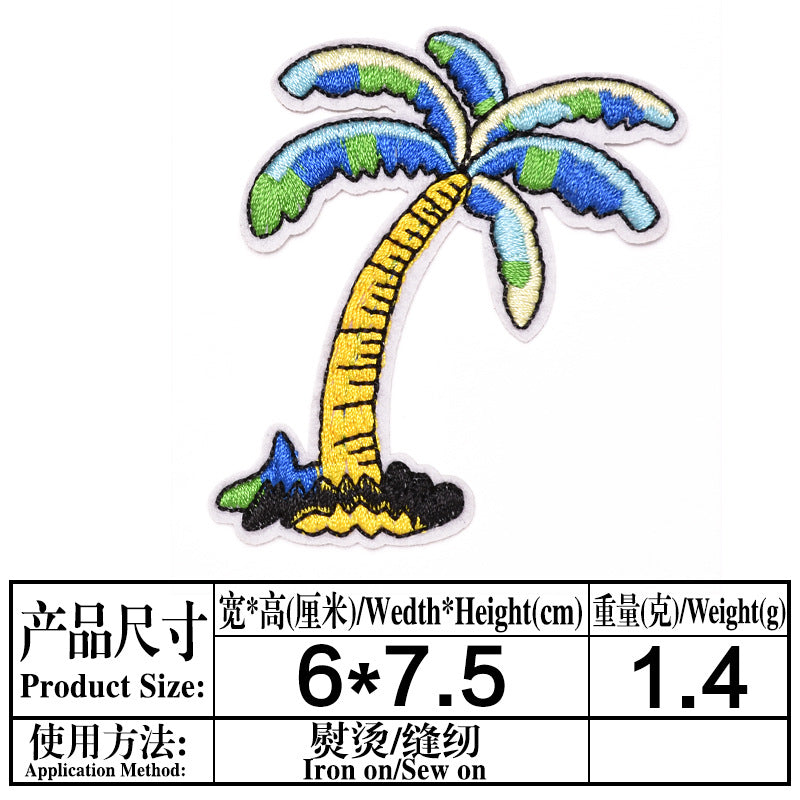 Wholesale Fabric Cartoon Patches For Kids Clothes 9 Designs Apparel Decorative DIY Craft Supply