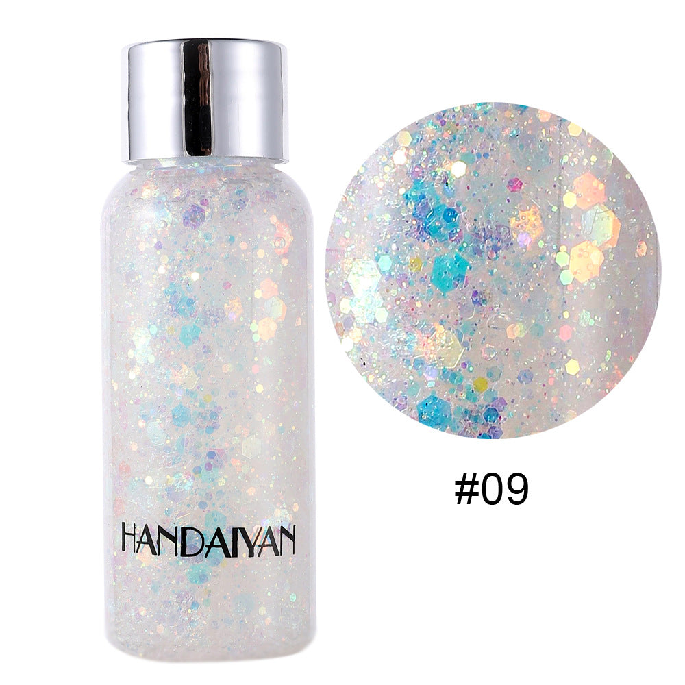 Wholesale Flash Film Eye Shadow Performance Nightclub Stage Makeup Sequins Gel Body Cream