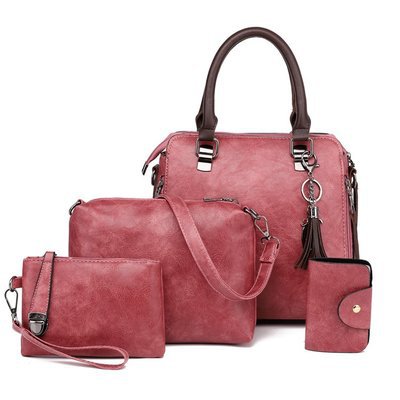 Wholesale PU Crossbody Women's Bag Set of Four Pieces