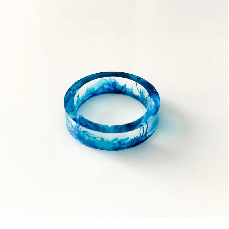 Wholesale Gothic Sfumato Crystal Resin Ring