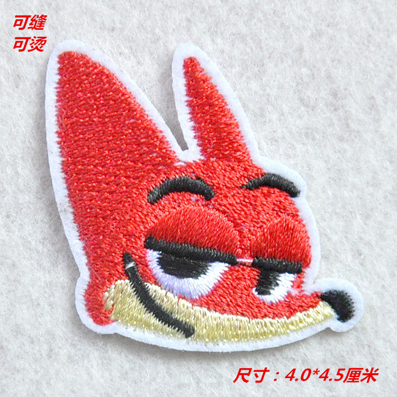 Wholesale Cartoon Animal Embroidery Patch Decoration Versatile, Stitchable, Ironable Patch FS
