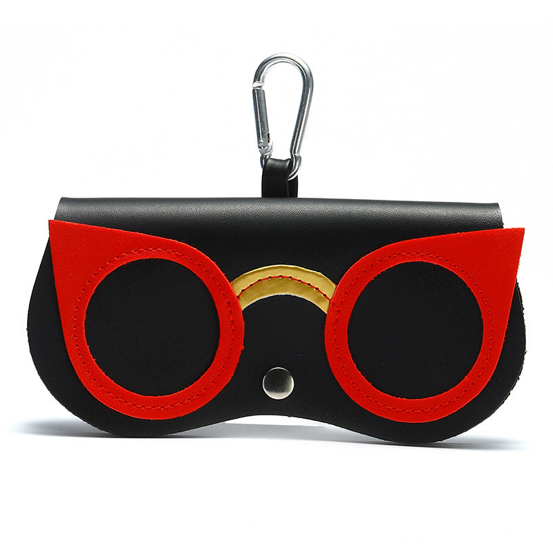 Wholesale Portable Leather Sunglasses Case