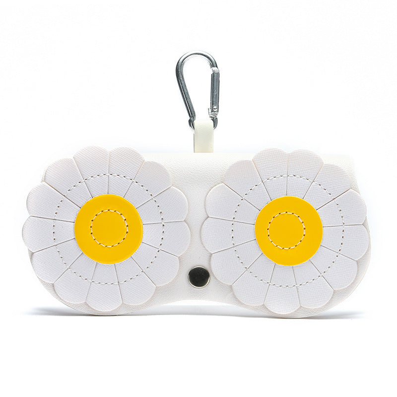 Wholesale Portable Leather Sunglasses Case