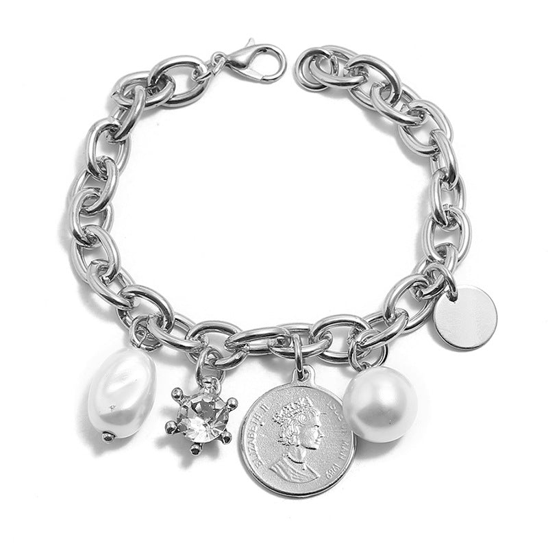 Wholesale Beauty Head Open Bracelet