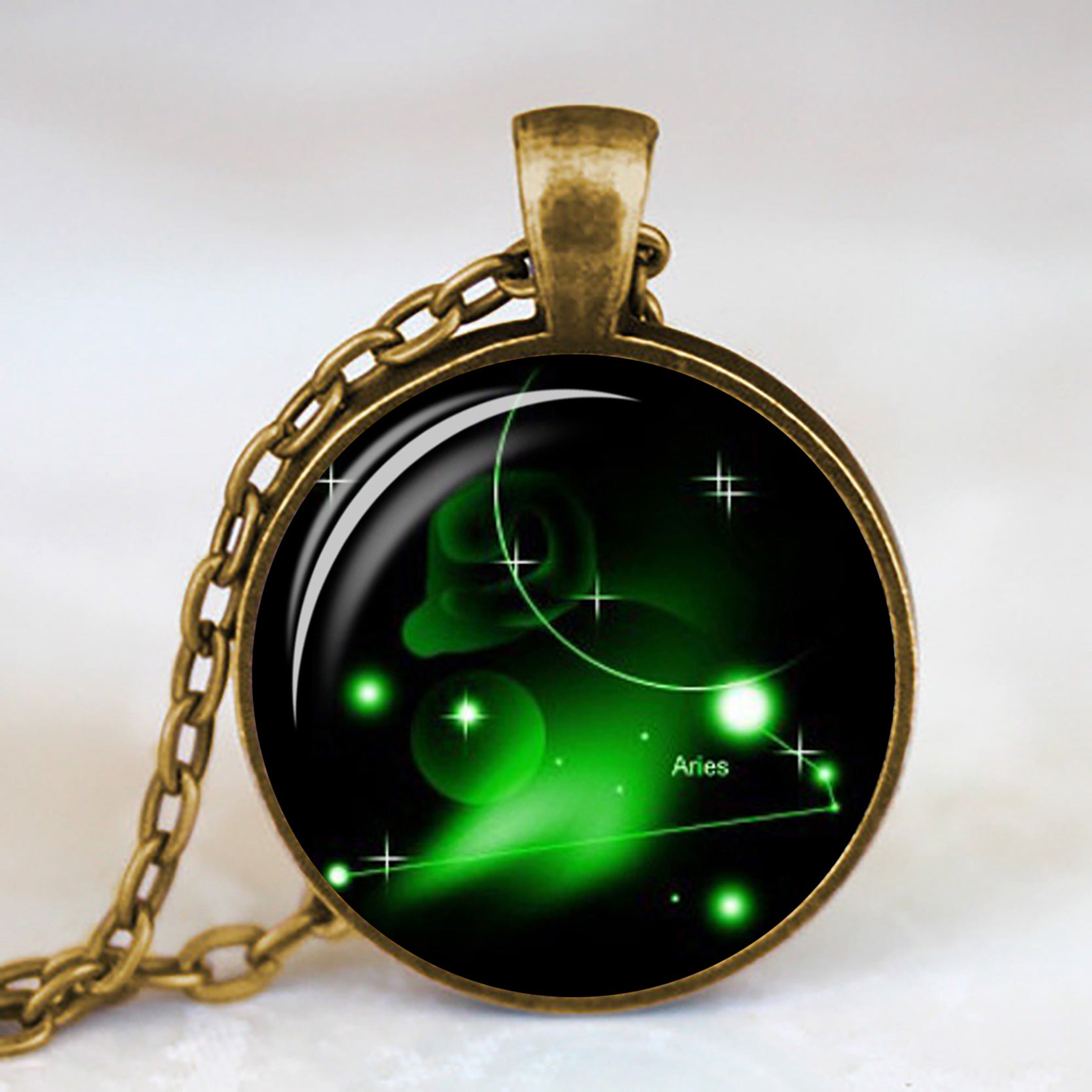 Wholesale Twelve Constellation Time Gem Necklace Factory Outlet