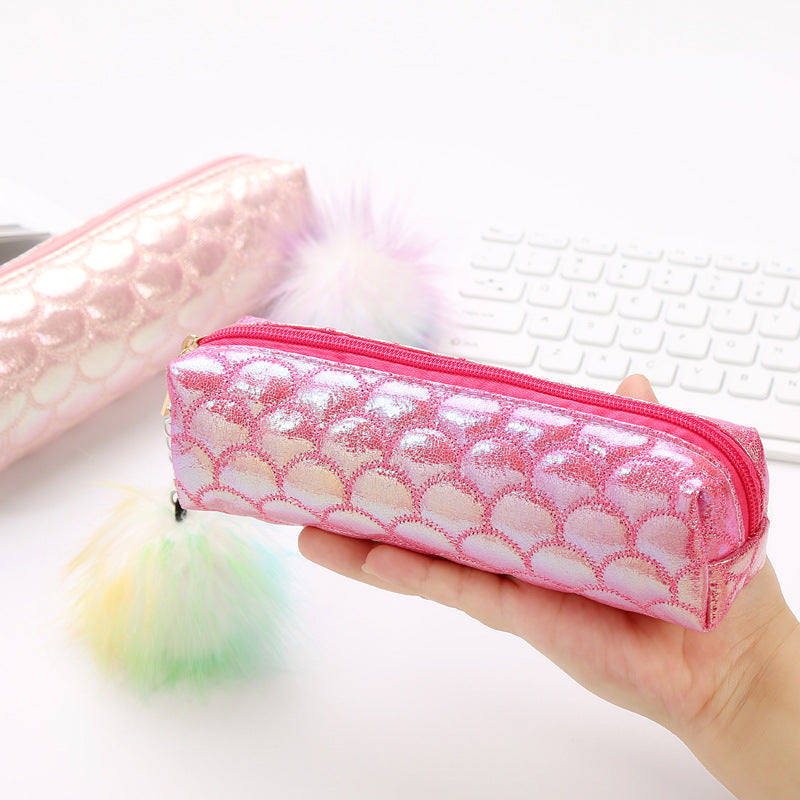 Wholesale PU Mermaid Pencil Case