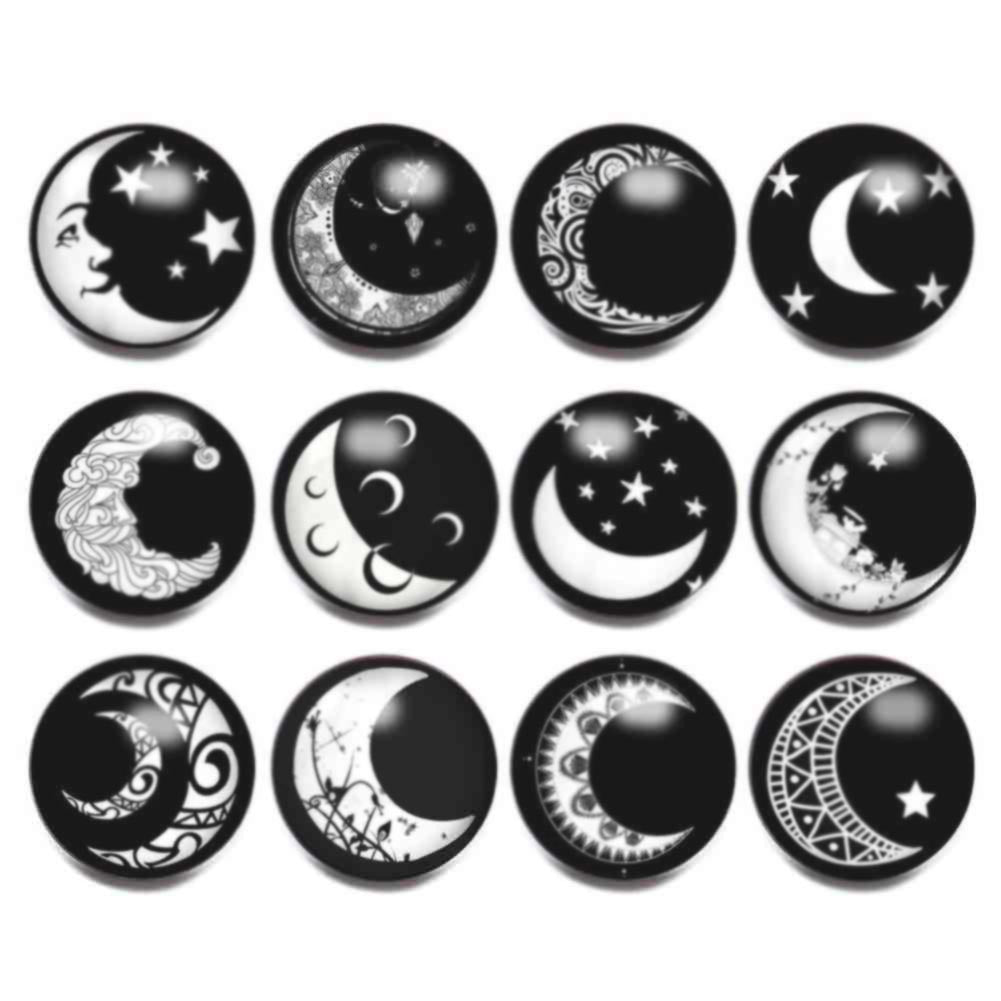 Wholesale 10pcs Alloy 18MM Glass Buttons Dutch Buttons