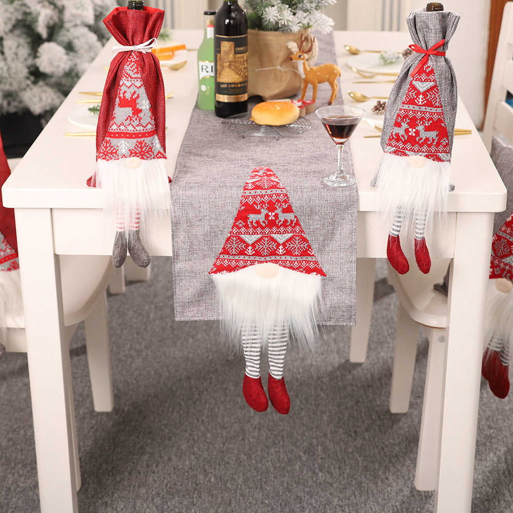 Wholesale Christmas decorations  table runners creative dining table decorations