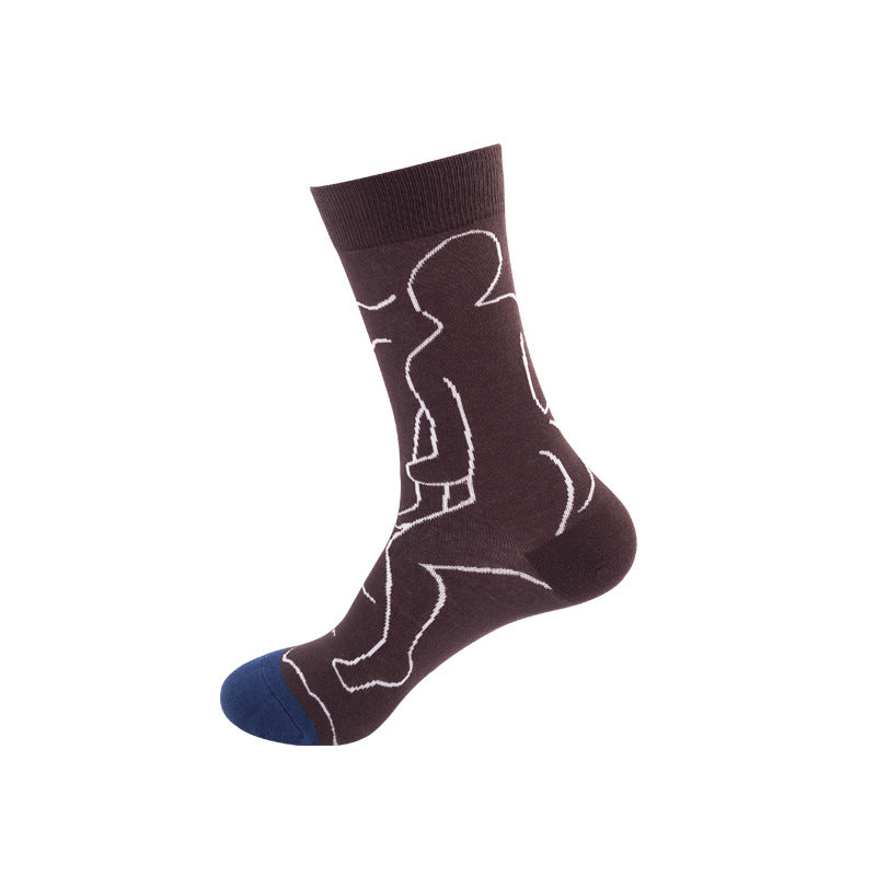 Wholesale Warm Mid-calf Socks for Couples