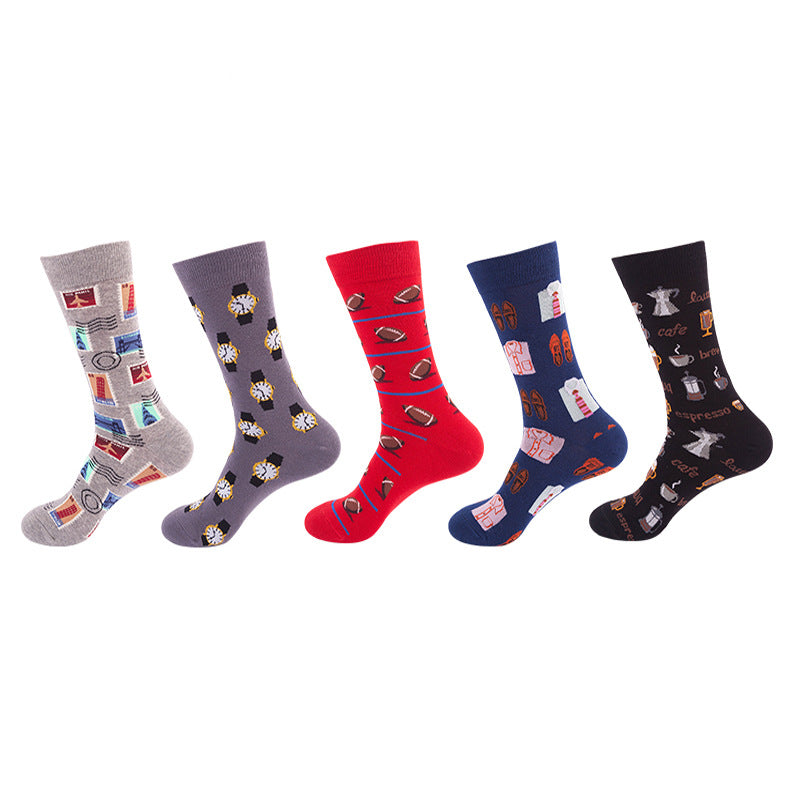 Wholesale Colorful Thickened Mid-calf Socks