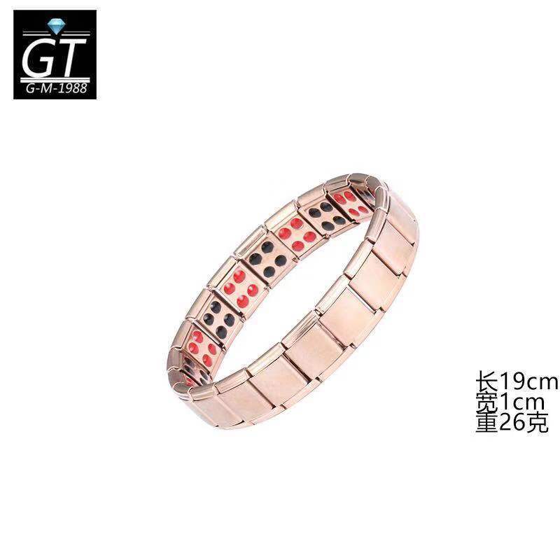 Wholesale Light Luxury High-end Simple Double Row Stainless Steel Bracelet