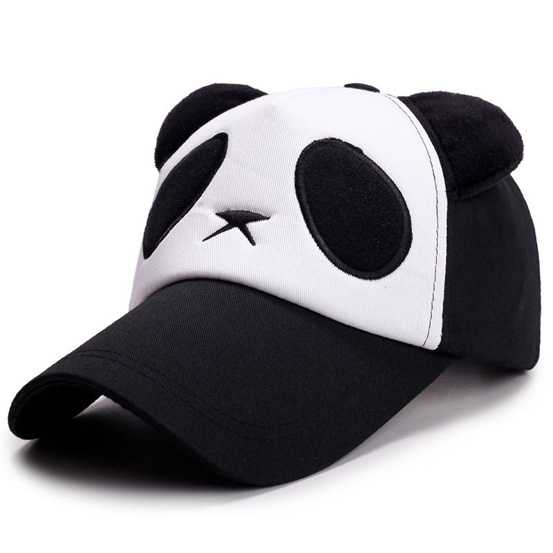 Wholesale Cute Panda Parent-child Cotton Baseball Cap
