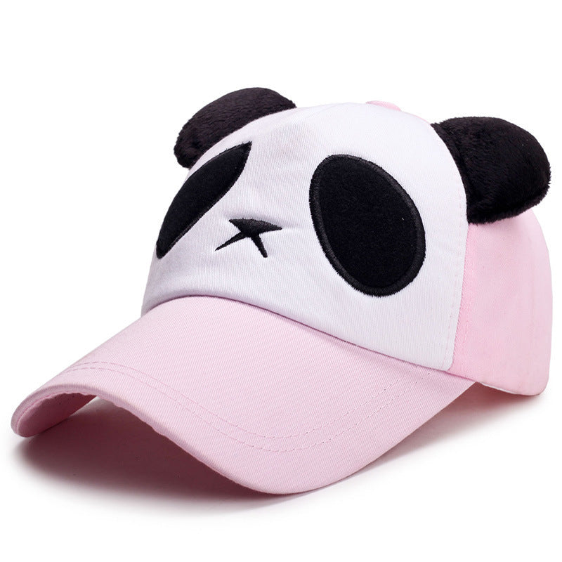 Wholesale Cute Panda Parent-child Cotton Baseball Cap