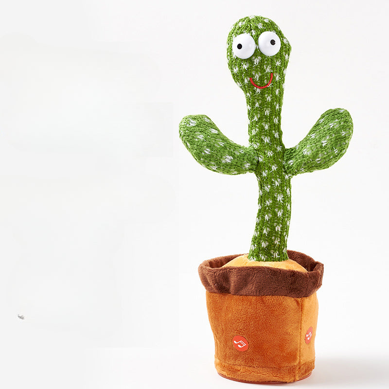 Wholesale Dance Cactus Speaking Plush Toys