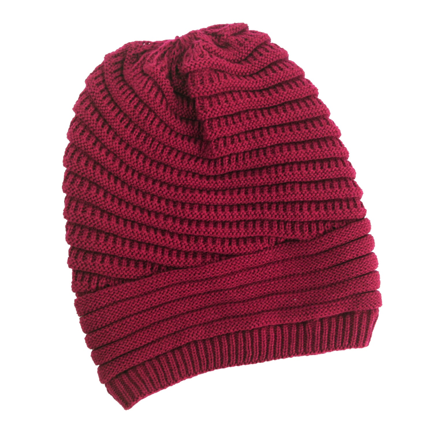 Wholesale Wool Knitted Outdoor Warm Pullover Hat