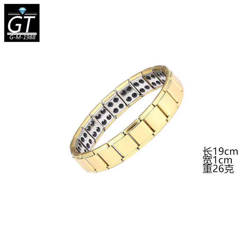 Wholesale Light Luxury High-end Simple Double Row Stainless Steel Bracelet