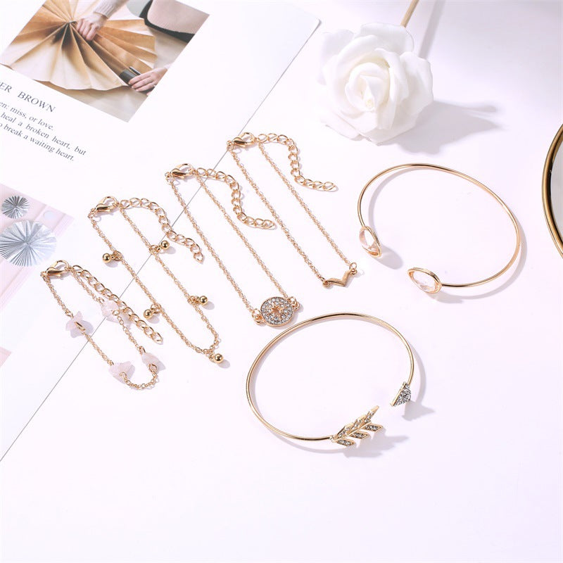 Brazalete de aleación en forma de V en forma de vía V de seis piezas de seis piezas