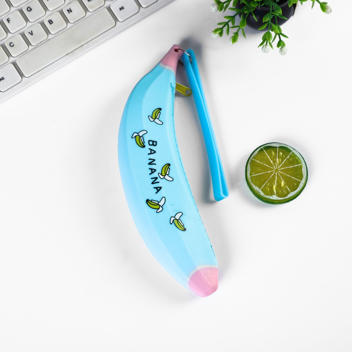 Wholesale Fruit and Vegetable Silicone Pencil Case