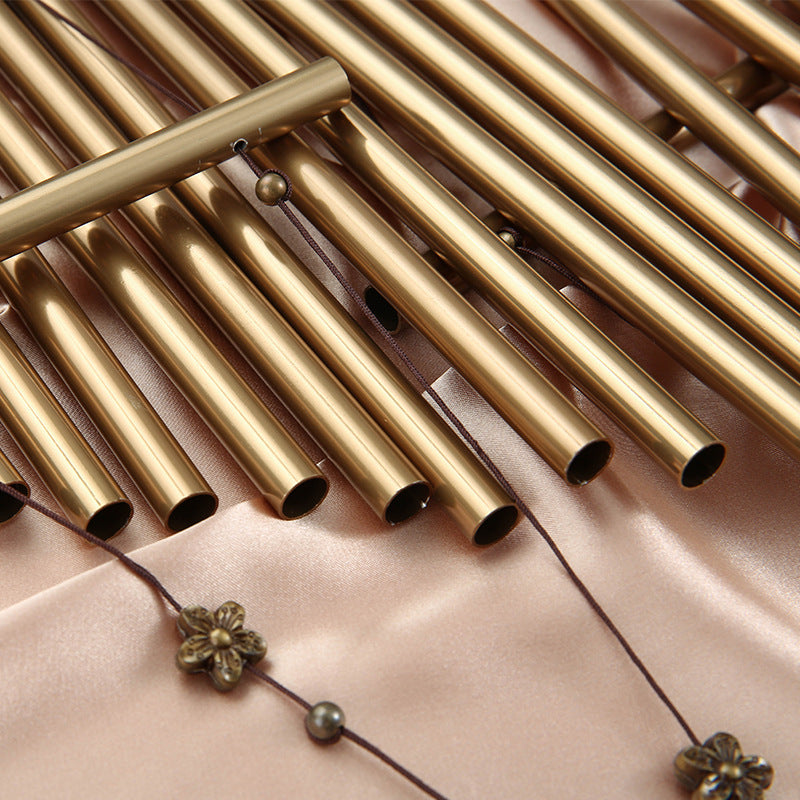 Wholesale Butterfly Harp Aluminum Tube Wind Chime Decoration