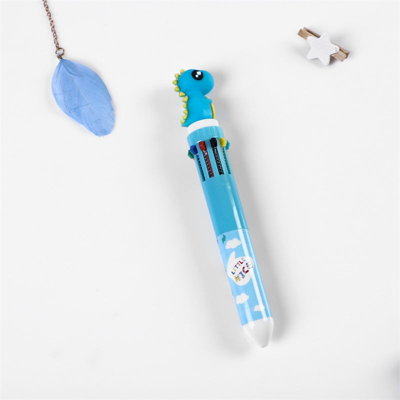 Wholesale Plastic 10-color Ballpoint Pen